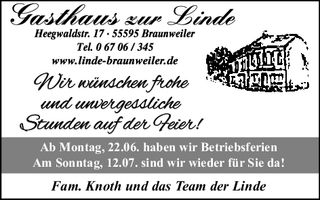 Braunweiler, 755-Jahr-Feier,