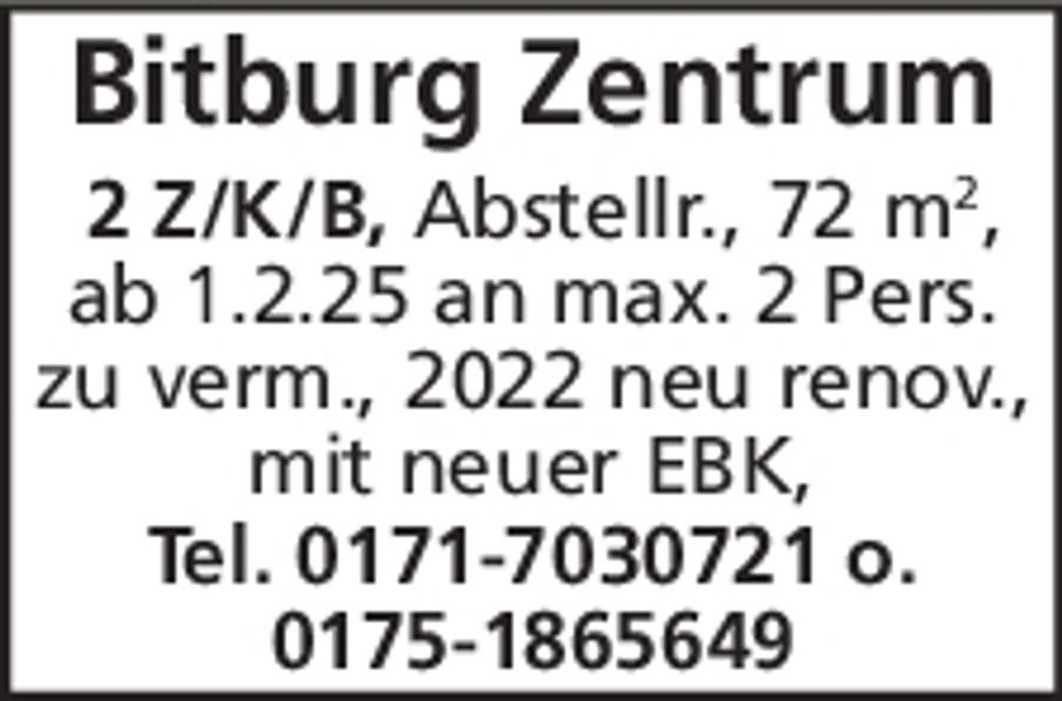 Bitburg-Zentrum