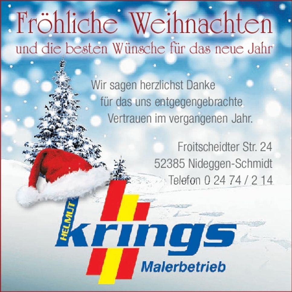 Weihnachtsgrüsse