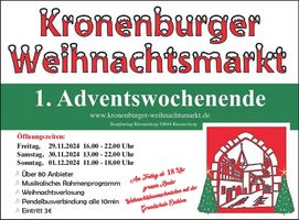 Weihnachtsmarkt Kronenburg