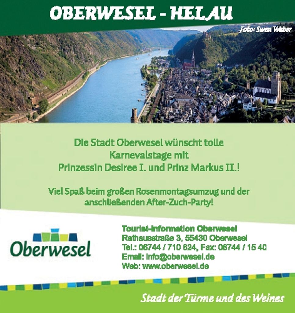 Oberwesel, Karneval