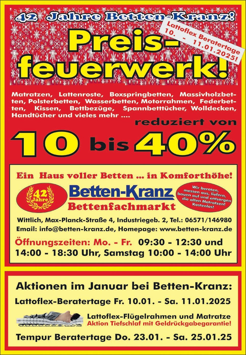 Preisfeuerwerk