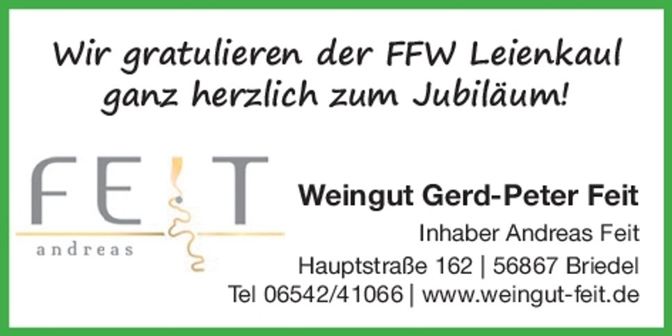 75 Jahre FFW Leienkaul