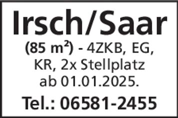 Irsch/Saar - 85m²