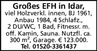 Großes EFH Idar