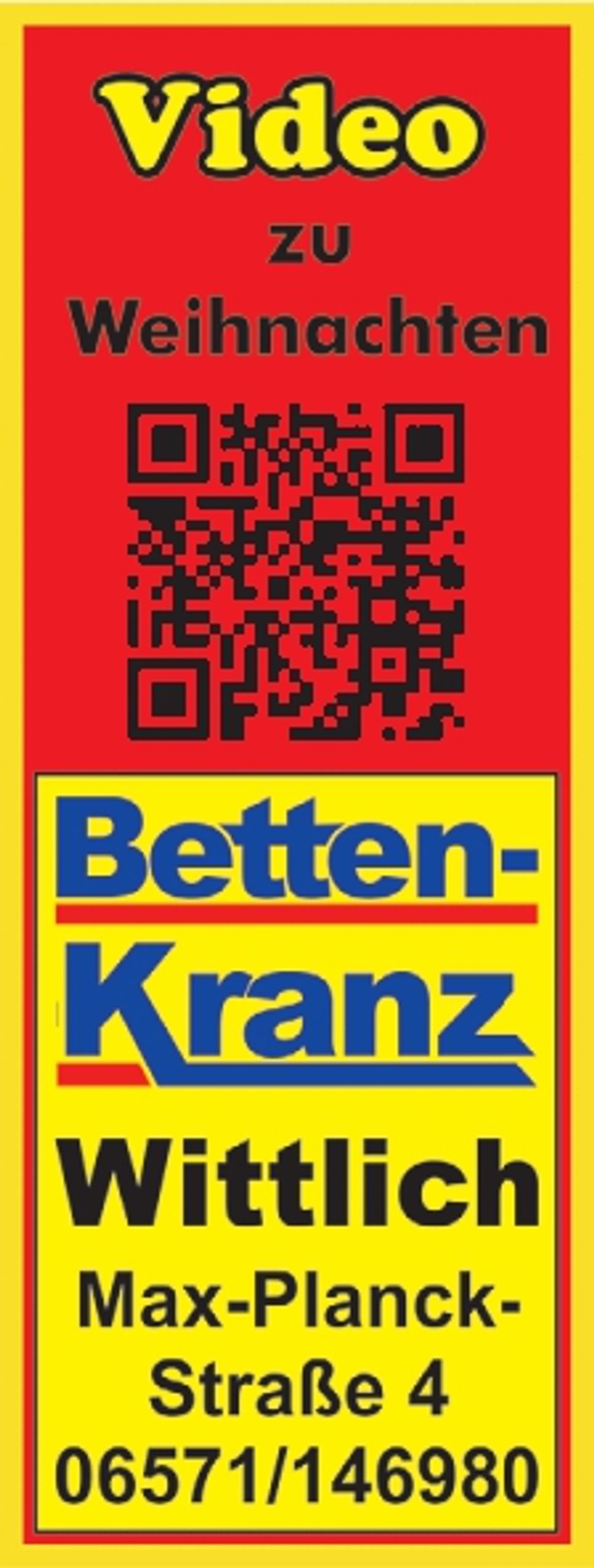 Weihnachten QR Code Titel