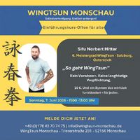 3 für 2 WINGTSUN MONSCHAU