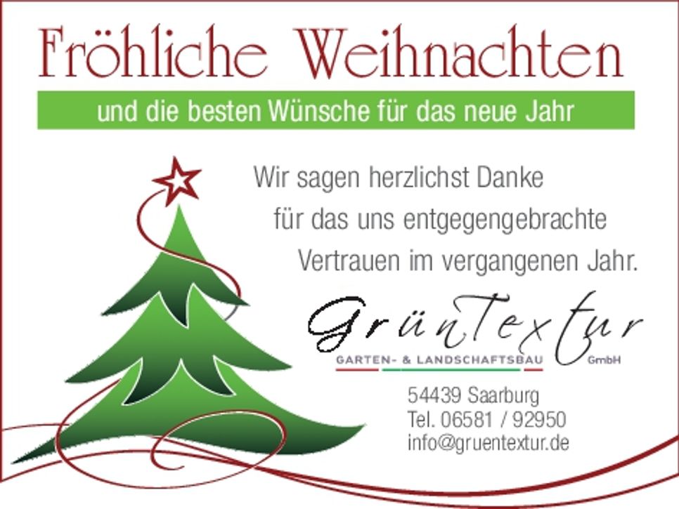 SB Weihnachtsgrüße Beurig