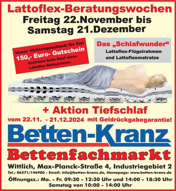 Lattoflex Beratungswochen