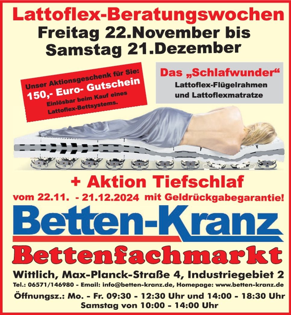 Lattoflex Beratungswochen