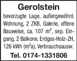 Gerolstein, bevorzugte Wohnlage