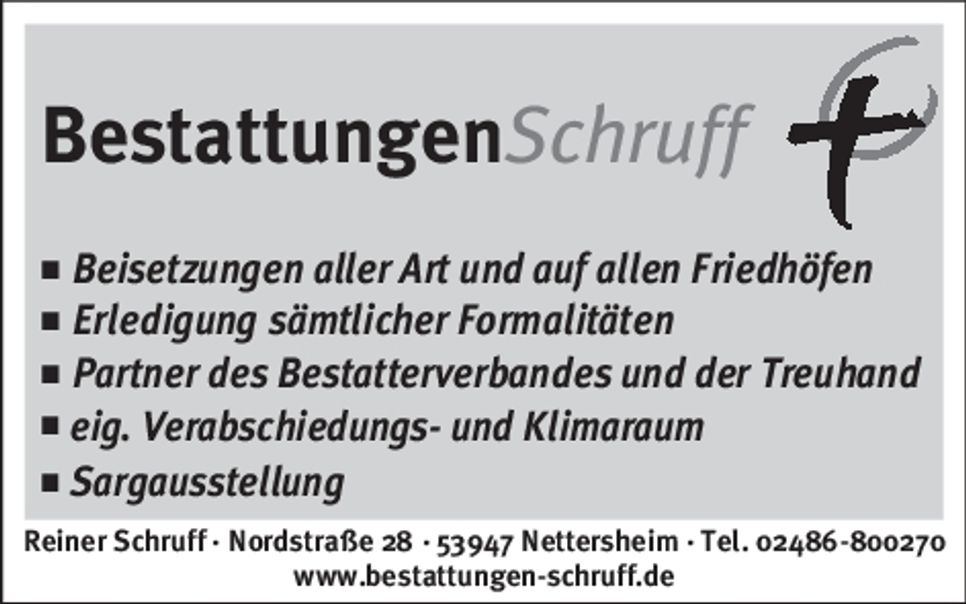 Bestattungen Schruff