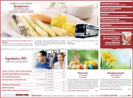 Leserreisen Tagesfahrten 2026