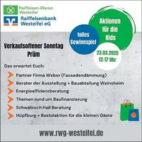 Verkaufsoffener Sonntag Pürm 23.3. 