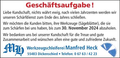 Geschäftsaufgabe