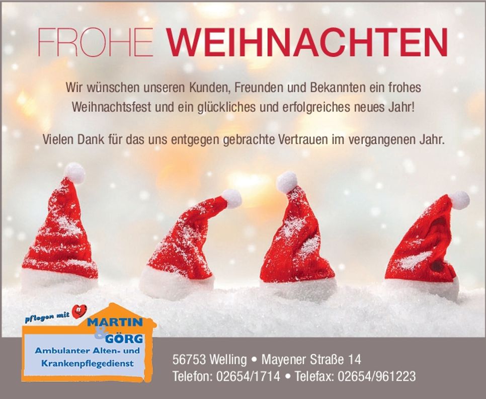 Weihnachtsgruß 2024