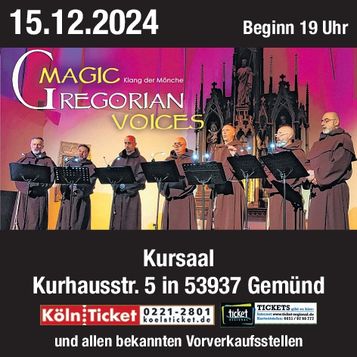 Magic Gregorian Voices 15.12.2024