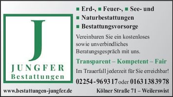 Bestattungen Jungfer