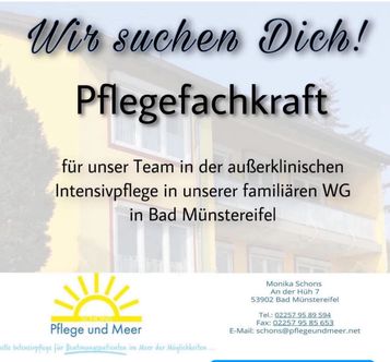 Wir suchen Dich! Pflegefa